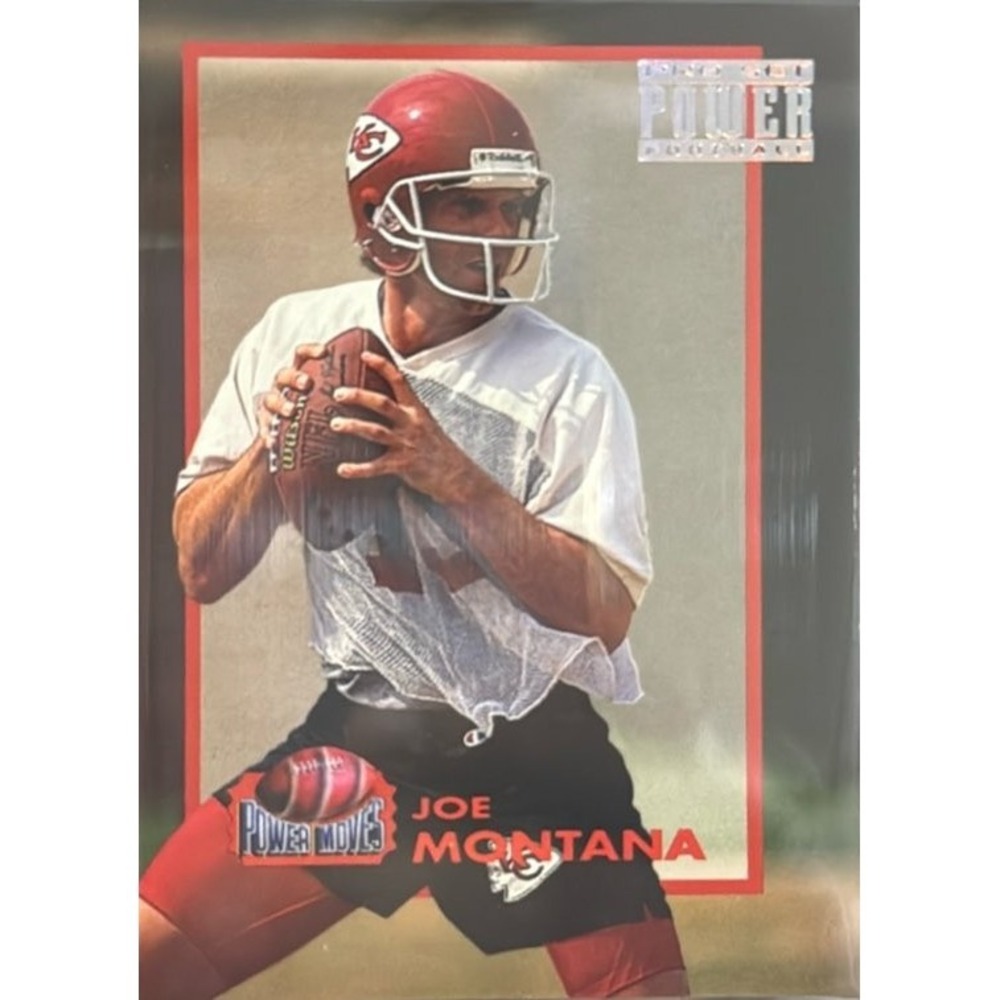 1993 Pro Set Power Power‎ Moves#PM10 Joe Montana